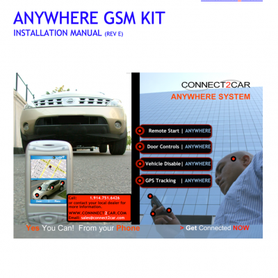 Connect2Car_ANYWHERE_INSTALLATION _MANUAL